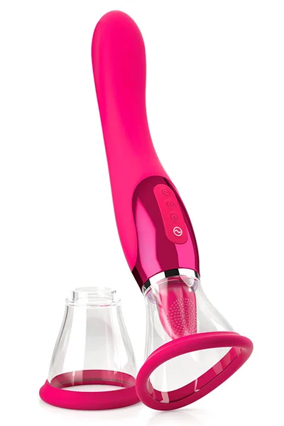 Jimmy Jane Apex 10.25" Sucking, Licking & Vibrating Pussy Pump — image 14 of 18