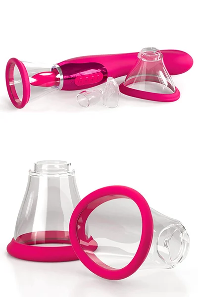 Jimmy Jane Apex 10.25" Sucking, Licking & Vibrating Pussy Pump — image 3 of 18