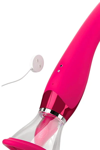 Jimmy Jane Apex 10.25" Sucking, Licking & Vibrating Pussy Pump — image 11 of 18