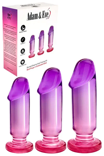 Adam and Eve Sunset Dreams 3pcs Anal Training Set — image 6 of 10