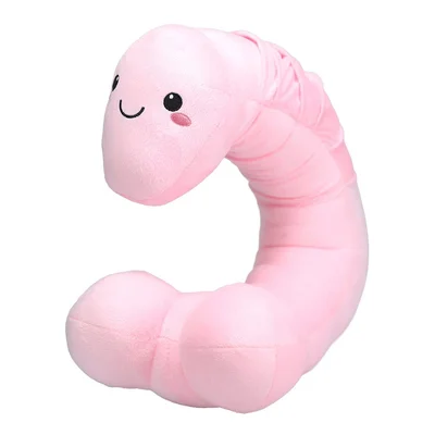 sli penis neck pillow plushie pink