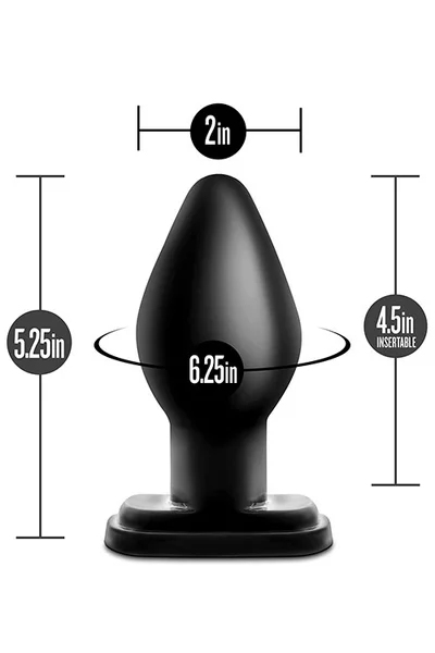 Blush Anal Adventures 5.25" XL Butt Plug — image 5 of 5