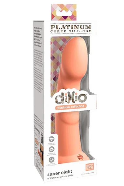 Dillio Platinum Super 8.25" Silicone Dildo — image 5 of 5