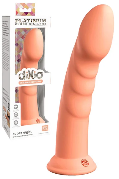 Dillio Platinum Super 8.25" Silicone Dildo — image 6 of 15