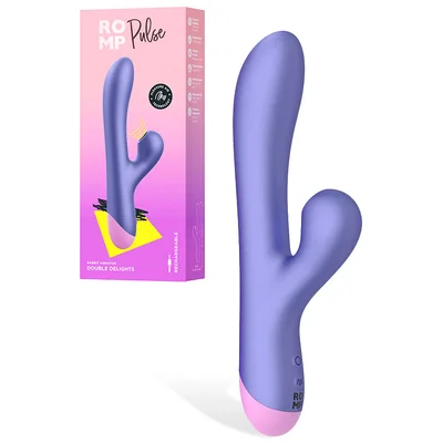 romp pulse 85 pleasure air rabbit vibrator