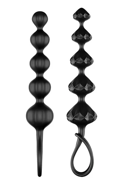 Satisfyer Love Beads Silicone 2pce Anal Beads Set — image 7 of 10
