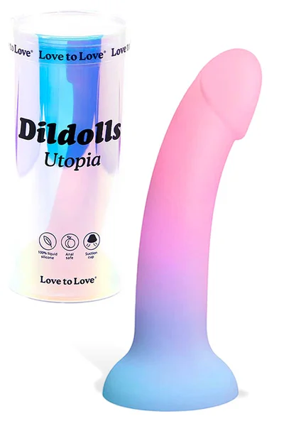 Lovely Planet Dildolls Utopia Liquid Silicone 7" Dildo — image 5 of 6
