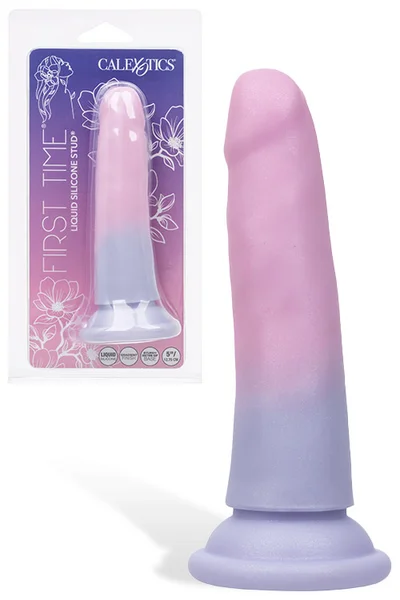 Calexotics First Time Stud 6.1" Liquid Silicone Dildo — image 6 of 15