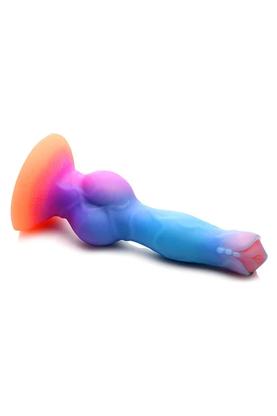 Creature Cocks Space Cock 8.5" Luminous Alien Canine Monster Dildo — image 3 of 6