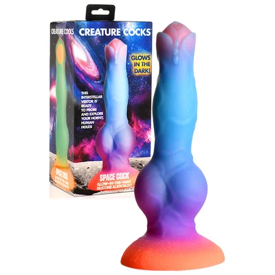 creature cocks space cock 85 luminous alien canine monster dildo
