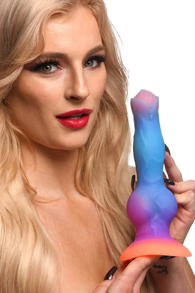 Creature Cocks Space Cock 8.5" Luminous Alien Canine Monster Dildo — image 6 of 6