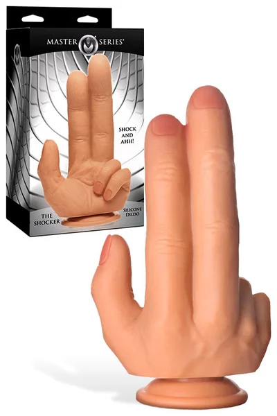 Master Series The Shocker 8.2" Suction Cup Dildo — image 2 of 2
