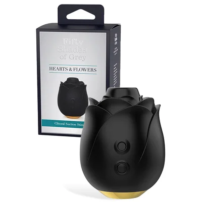 fifty shades rose suction 3 clitoral stimulator