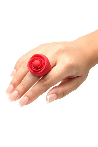 Bloomgasm Rose Ring Discreet 1.7" Finger Vibrator — image 5 of 6