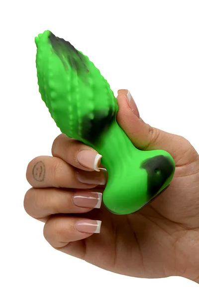 Creature Cocks Eye of the Spawn 4.3" Vibrating & Squirming Remote Controlled Butt Plug — image 5 of 5