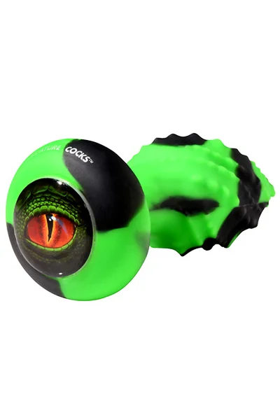 Creature Cocks Eye of the Spawn 4.3" Vibrating & Squirming Remote Controlled Butt Plug — image 4 of 5