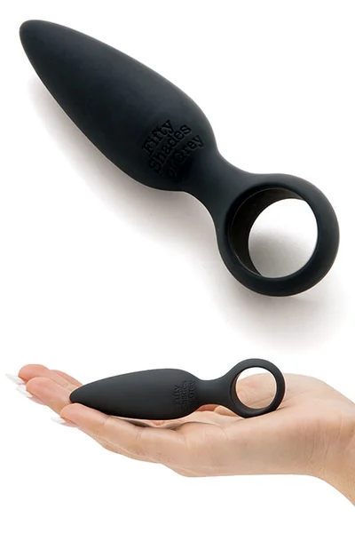 Fifty Shades Something Forbidden 4.25" Silicone Butt Plug — image 2 of 3
