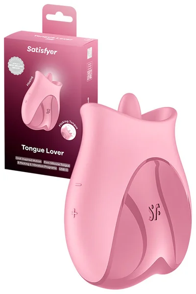 Satisfyer Tongue Lover 2.8" Flicking & Vibrating Clitoral Stimulator — image 11 of 15
