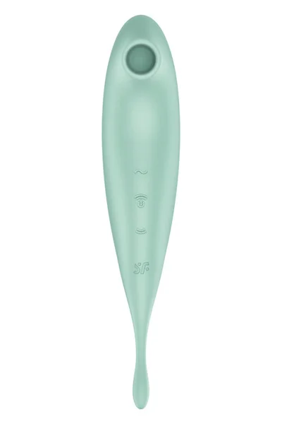 Satisfyer Twirling Pro Plus 8.7" 2 in 1 Clitoral Stimulator with Air Pulse Tech & App Control — image 5 of 6