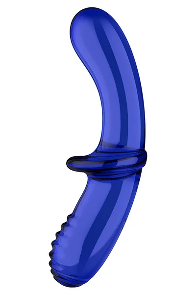 Satisfyer Double Crystal 7.9" Glass Dildo — image 9 of 12