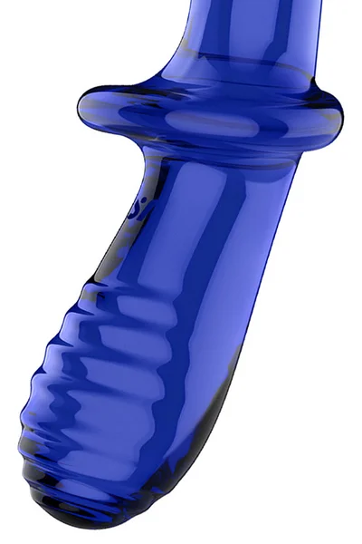 Satisfyer Double Crystal 7.9" Glass Dildo — image 5 of 6