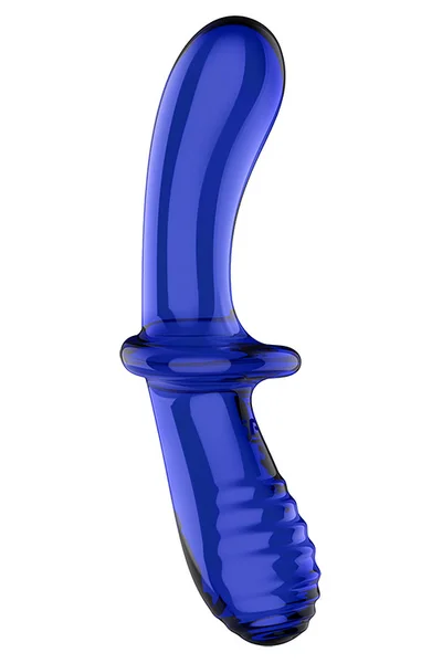 Satisfyer Double Crystal 7.9" Glass Dildo — image 4 of 6