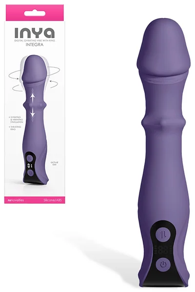 nsnovelties Inya Integra 7.2" Vibrator with Rotating Tip — image 4 of 6