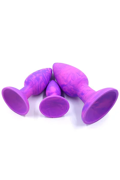Adam and Eve Colour Swirl 3 Piece Anal Training Set — image 11 of 12