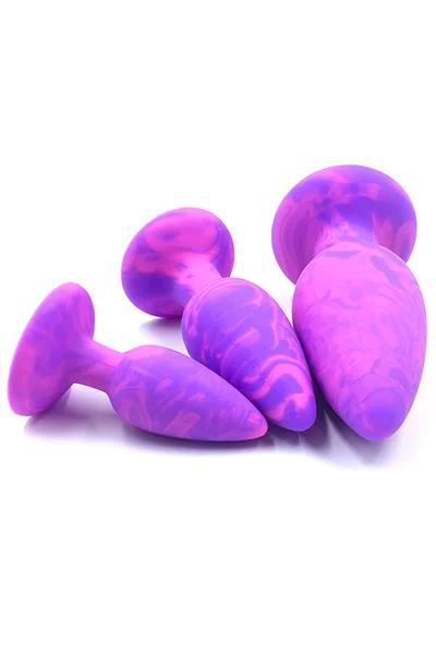 Adam and Eve Colour Swirl 3 Piece Anal Training Set — image 6 of 12