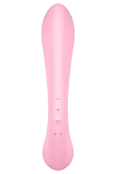 Satisfyer Triple Oh 9.3" 2 in 1 Massager and Rabbit Vibrator — image 4 of 12