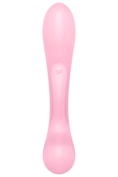 Satisfyer Triple Oh 9.3" 2 in 1 Massager and Rabbit Vibrator — image 9 of 12