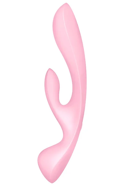 Satisfyer Triple Oh 9.3" 2 in 1 Massager and Rabbit Vibrator — image 2 of 12