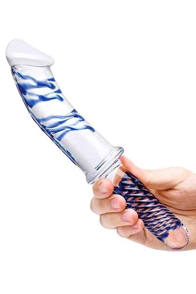 Glas 11" Realistic Double Ended Glass Dildo — image 6 of 6