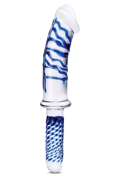 Glas 11" Realistic Double Ended Glass Dildo — image 2 of 6