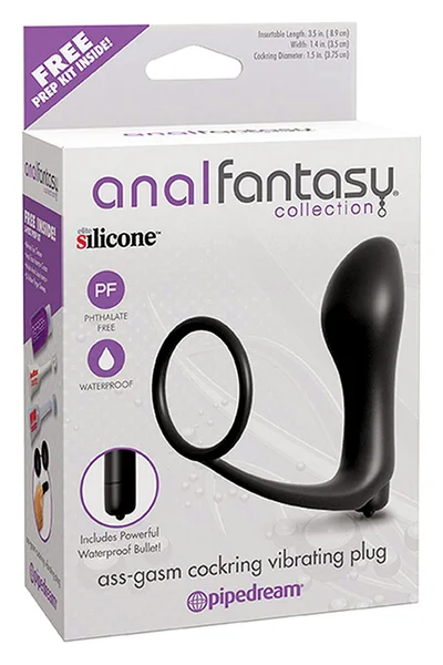 Pipedream Ass Gasm Vibrating Cock Ring & Prostate Stimulator — image 6 of 6