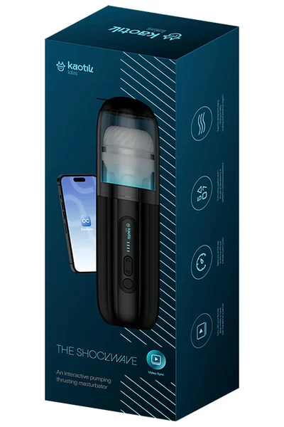 Kaotik Labs The Shockwave 12.7" App Compatible Thrusting Masturbator — image 6 of 18