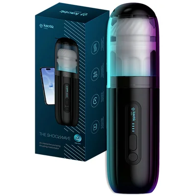 kaotik labs the shockwave 127 app compatible thrusting masturbator