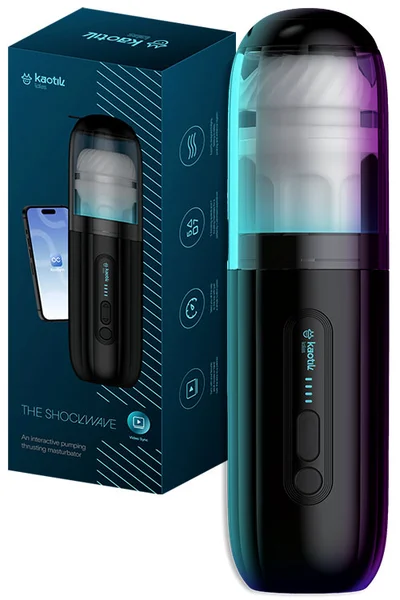Kaotik Labs The Shockwave 12.7" App Compatible Thrusting Masturbator — image 13 of 18
