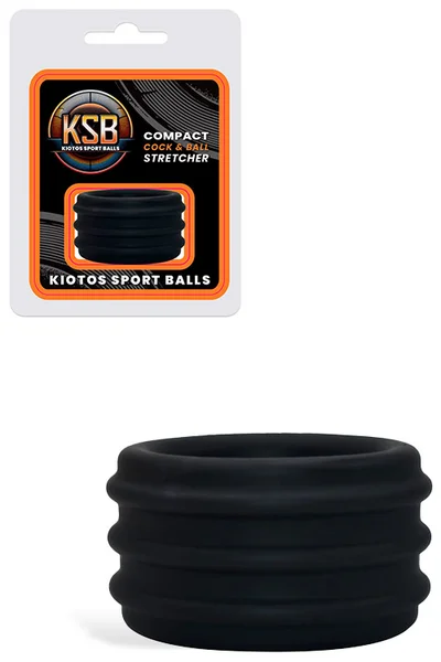 O Products Compact 2.1" Silicone Cock Ring & Ball Stretcher — image 5 of 6