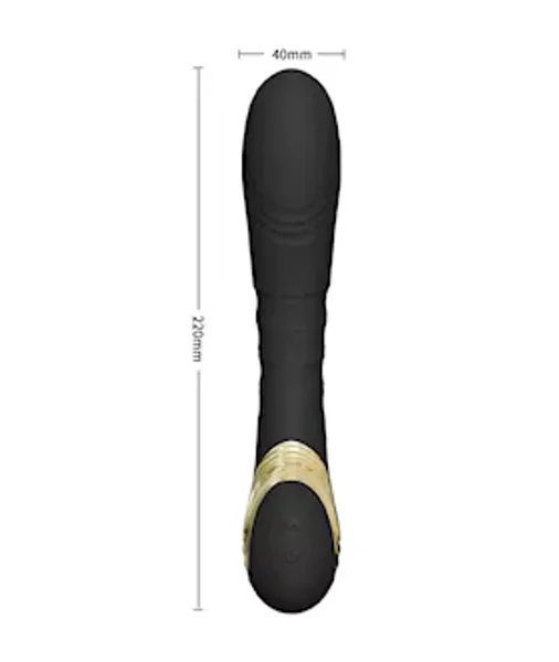 Amore Obsidian Textured Vibrator