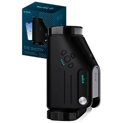 kaotik labs the shotty 86 app compatible spinning thrusting vibrating masturbator