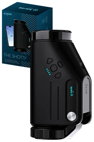 Kaotik Labs The Shotty 8.6" App Compatible Spinning, Thrusting & Vibrating Masturbator — image 7 of 18