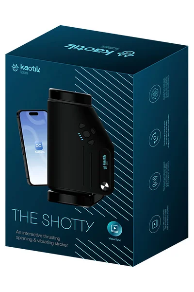 Kaotik Labs The Shotty 8.6" App Compatible Spinning, Thrusting & Vibrating Masturbator — image 5 of 18