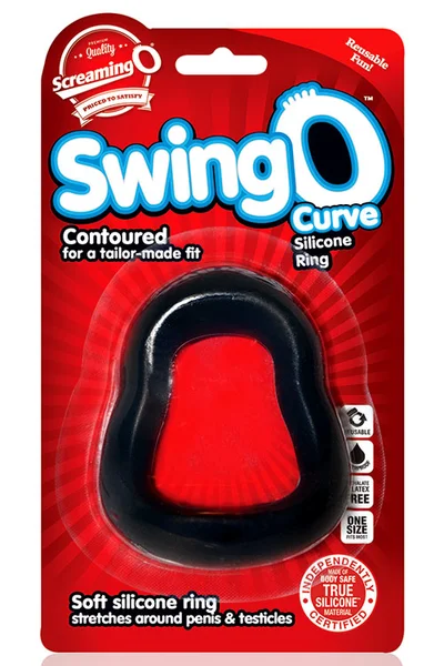 Screaming O Swing O Curve Reversible Cock Ring — image 5 of 6