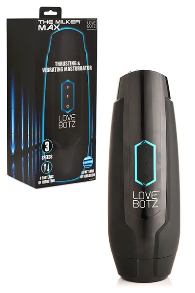 LoveBotz Milker Max 10.8" Thrusting & Vibrating Masturbator — image 4 of 6