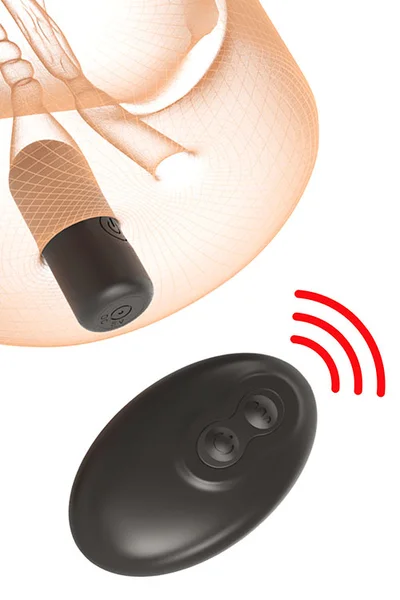 PDX Plus Double Pounder 8.1" Vibrating Squeezable Masturbator With Remote Control — image 15 of 18