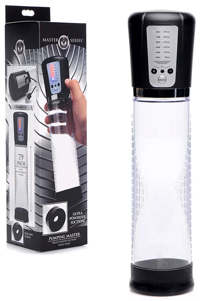 Master Series Pumping Master 11.5" Multi Power Automatic Penis Pump — image 6 of 10