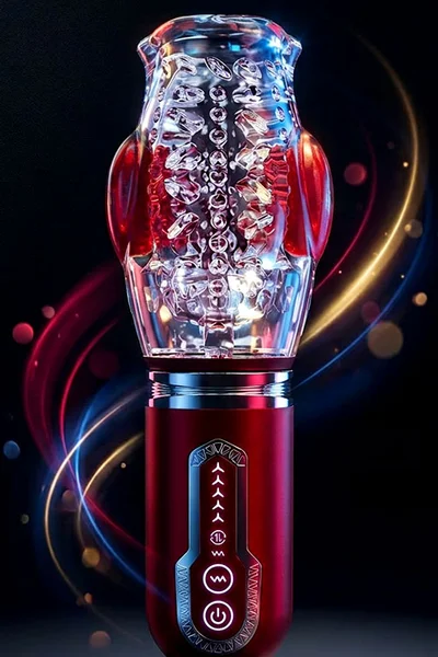Adam and Eve Pleasure Pro 3000 10.5" Thrusting & Rotating Vibrating Masturbator — image 13 of 19