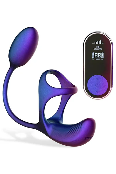 Hueman Halo Orbit 10.2" Cock Ring With Vibrating Egg & Remote Control — image 11 of 15