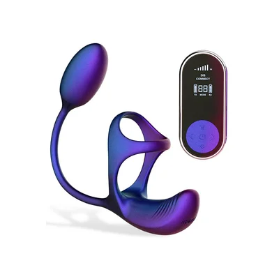hueman halo orbit 102 cock ring with vibrating egg remote control